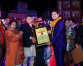 Former PM Oli felicitates choreographer Aswini Kant Jha, actor Rajesh Hamal and others at 4th Epic Nepal Music Awards