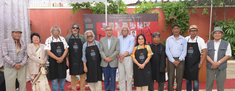 Bangladesh Embassy in Kathmandu organizes daylong art camp on theme ‘From Mountains to the Delta’