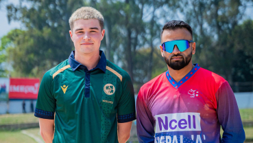 Final T20 practice match between Nepal 'A' and Ireland Wolves being held today