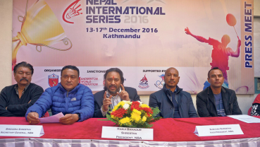 Int’l badminton series in Nepal from Dec 13