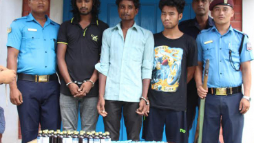 Five drug peddlers arrested in Dharan