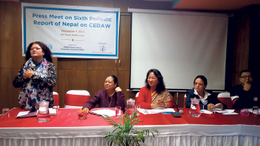 Enlightening press on Sixth Periodic Report of Nepal on CEDAW