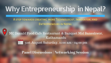 ‘Why Entrepreneurship in Nepal?’ empowering youths