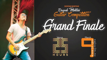Finale of Deepak Moktan Guitar Competition at 25 Hours