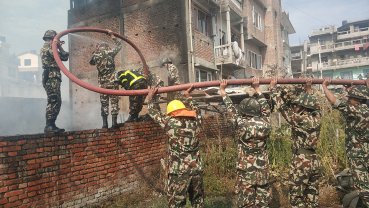 Fire destroys furniture factory, guts property worth Rs 7 m (with video)