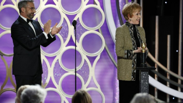Carol Burnett honored with eponymous Golden Globe award