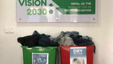 Collaborating for a cause: Creating school bags out of used jeans