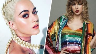 It's 'peace' between Katy Perry and Taylor Swift