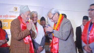 Artists and Cartoonists Felicitated