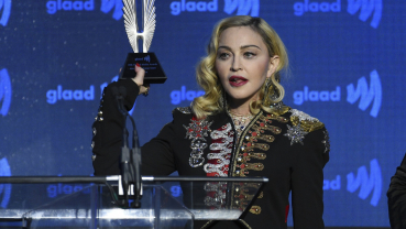 Madonna gives emotional speech at GLAAD Awards