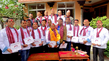 Khadga Bikram Lama elected as president of Chefs Association of Nepal
