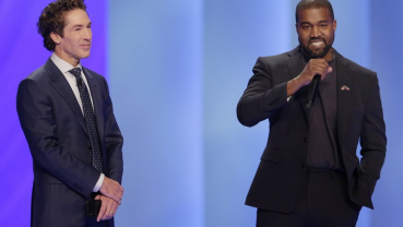 Kanye West talks about serving God during visit with Osteen