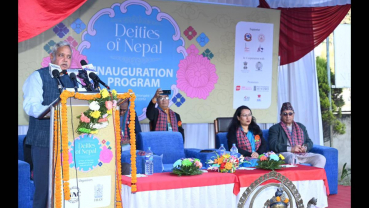 Art exhibition titled “Deities of Nepal” underway at Nepal Art Council