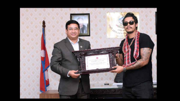 Singer Arthur Gunn appointed as goodwill ambassador for Nepal Tourism