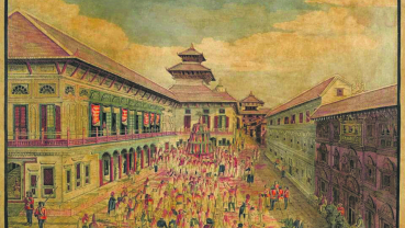 Nostalgia : Basantapur Durbar Square some 150 years ago
