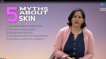 Dr Eliz Aryal debunking myths associated to skin