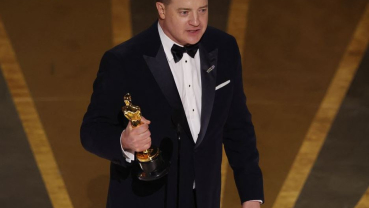 Brendan Fraser wins best actor Oscar for ‘The Whale’