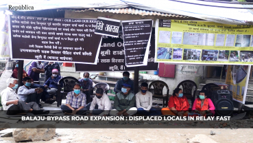 Balaju-Bypass Road Expansion: Displaced locals in relay fast