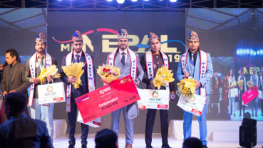 Santosh Upadhyaya, winner of Mr Nepal 2019