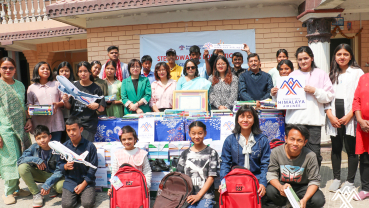 Himalaya Airlines conducts annual "Step Towards Education" campaign