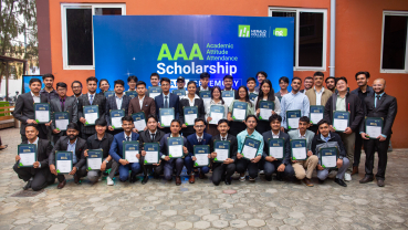 Herald College Kathmandu honors 89 Students with Rs 15 million in AAA Scholarship Award Ceremony 2024