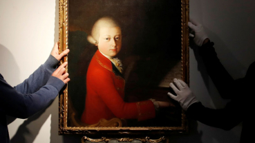 Rare portrait of teenage Mozart to be auctioned in Paris