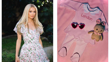 Paris Hilton announces the arrival of a baby daughter, London
