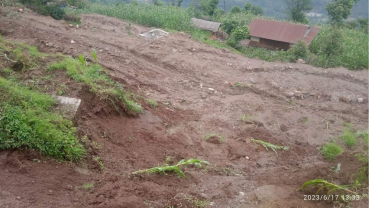 One killed, two injured due to landslide in Triyuga