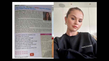 Singer and actor Selena Gomez’s song in Nepali textbook goes viral