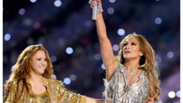 Jennifer Lopez attends Super Bowl after-party on yacht