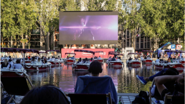 Movie magic as Paris turns the Seine into open-air cinema