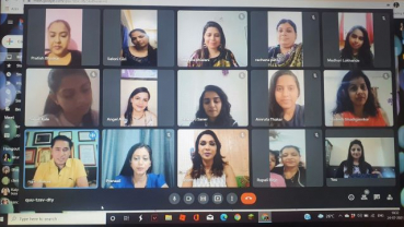 Nepali Fashion Choreographer Rojin Shakya conducts virtual grooming session for Miss & Mrs Heritage India 2021