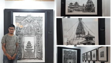 Prashant Shrestha’s ‘Samrachhen’ on display