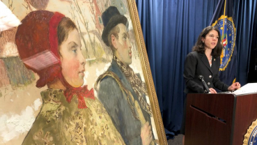 Jewish family’s painting looted by Nazis in 1933 is returned