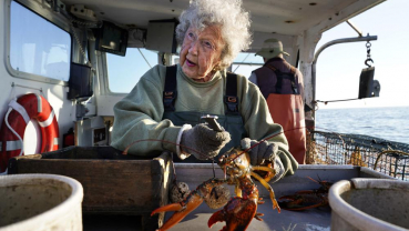 At 101, she’s still hauling lobsters with no plans to stop