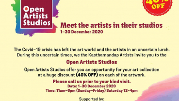 KAG all set for “Open Artist Studios”