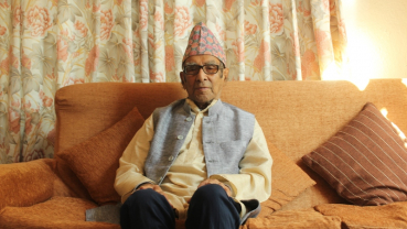 Rastrakavi Madhav Prasad Ghimire still young at 101