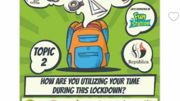 Republica Daily Contest Topic 2- How are you utilizing your time during this lock-down?