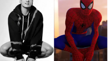 Jungkook nails Spider-Man pose in pics