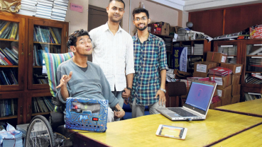 Students design software to read brain waves