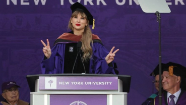 It's gonna be all right, Taylor Swift tells NYU graduates at commencement