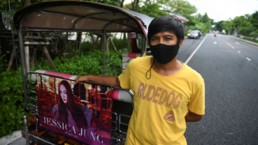 K-pop activism a lifeline for Thailand's hard-hit 'tuk tuk' drivers