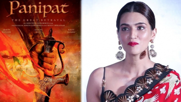 Kriti Sanon who completed the filming of her upcoming film 'Panipat' on Sunday