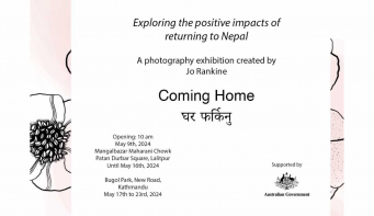 Photo exhibition ‘Coming Home’ on display till May 23