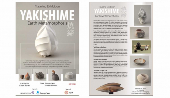 Embassy of Japan and Japan Foundation to hold exhibition ‘YAKISHIME:  Earth Metamorphosis" at Embassy Hall