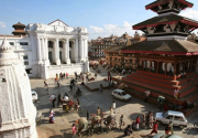 Reconstruction at Basantapur world heritage site starts