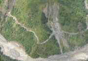 Landslides hit Lamjung-Manang road