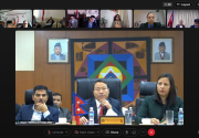 FinMin Pun holds a virtual meeting with ambassadors and heads of delegations of 40 countries