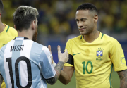 Brazil's Neymar takes honors, Messi returns for Argentina