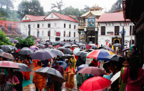 Devotees flock to Pashupatinath Temple on first Monday of Shrawan (In Pictures)